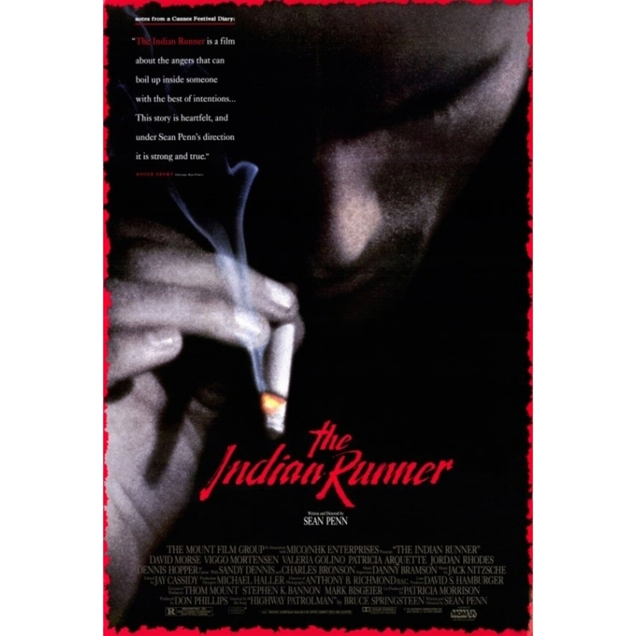 Pop Culture Graphics The Indian Runner Movie Poster Print (27 x 40) - Item MOVAF6379